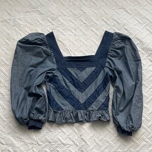 Love the label denim shirt